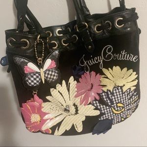 Juicy couture daydreamer bag rare girly flowers